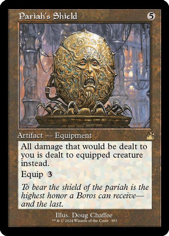 Pariah's Shield (Retro Frame) - 393 - Rare