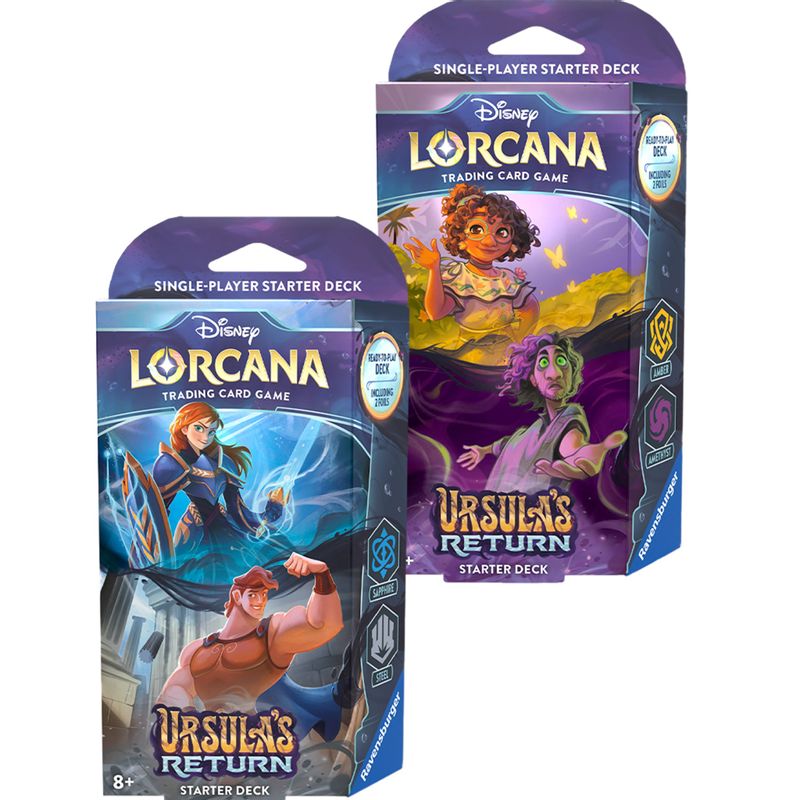 Disney Lorcana: Ursula's Return Starter Deck [Set of 2] (Pre-Order)