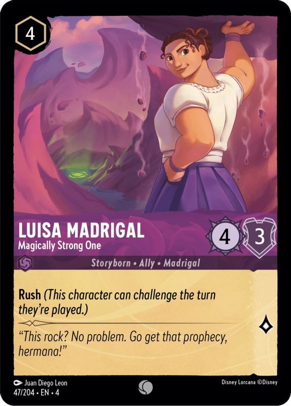 Luisa Madrigal - Magically Strong One - 47/204 - Common