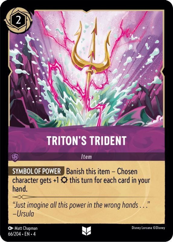 Triton's Trident - 66/204 - Uncommon