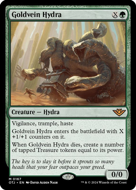 Goldvein Hydra - 167 - Mythic