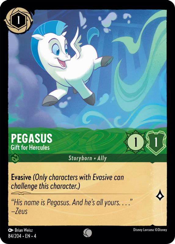 Pegasus - Gift for Hercules - 84/204 - Common
