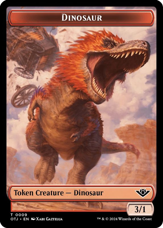 Dinosaur Token - 9 - Token