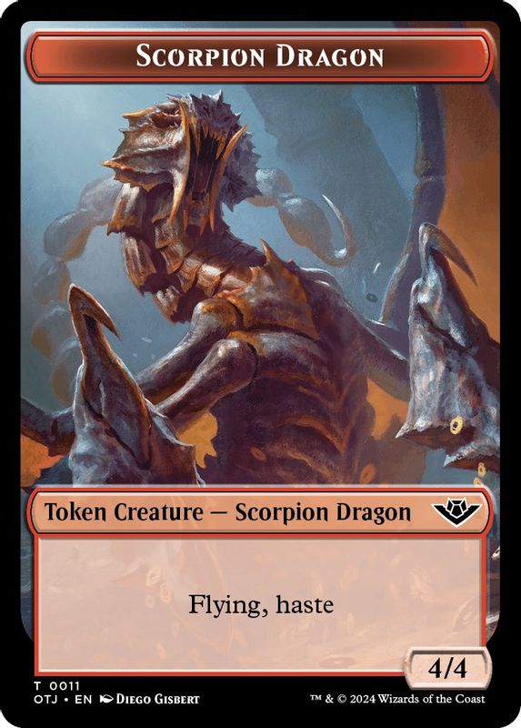 Scorpion Dragon Token - 11 - Token