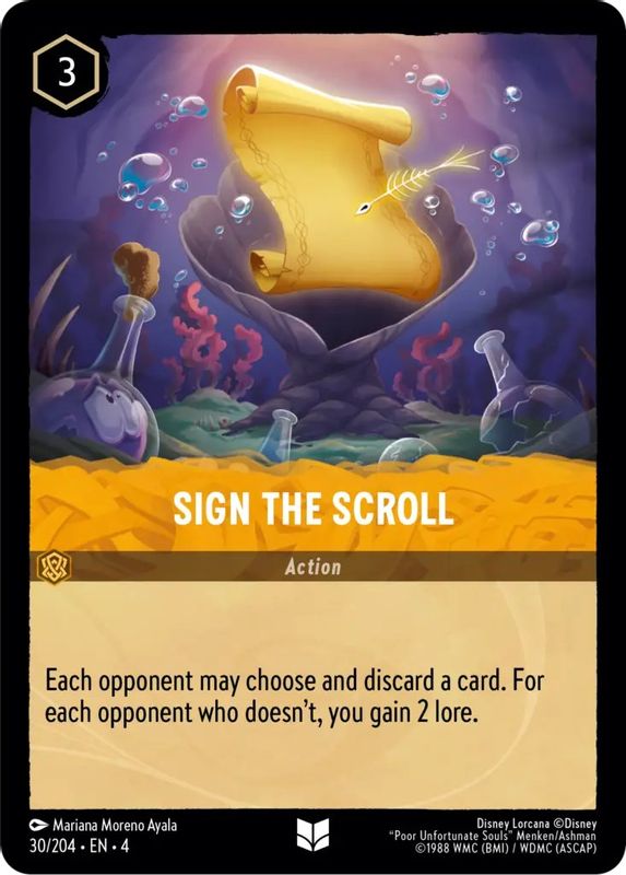 Sign the Scroll - 30/204 - Uncommon