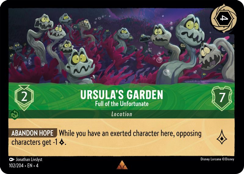 Ursula's Garden - Full of the Unfortunate - 102/204 - Rare