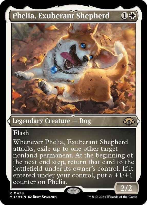 Phelia, Exuberant Shepherd (Foil Etched) - 478 - Rare