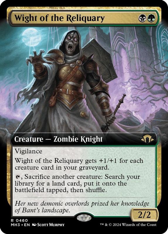 Wight of the Reliquary (Extended Art) - 460 - Rare