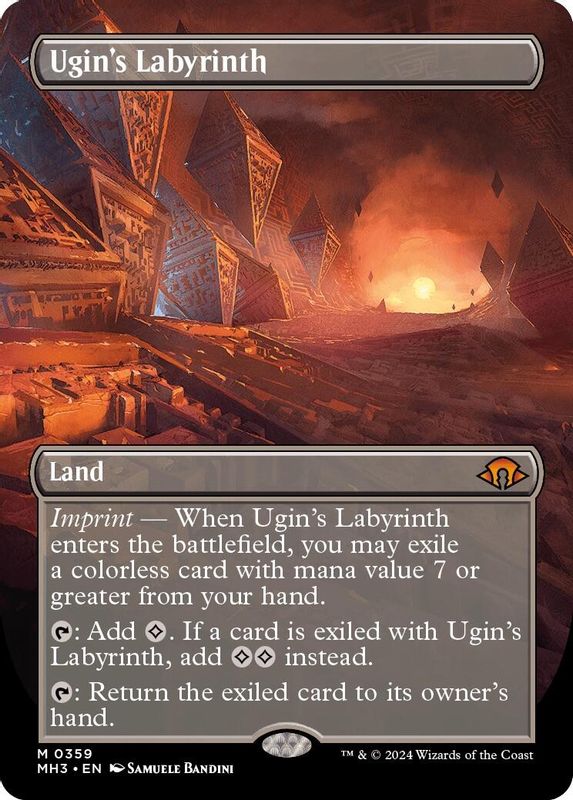 Ugin's Labyrinth (Borderless) - 359 - Mythic