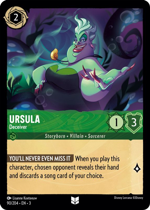 Ursula - Deceiver - 90/204 - Uncommon