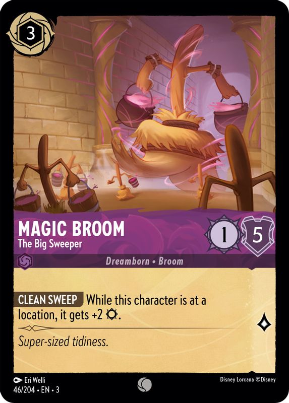 Magic Broom - The Big Sweeper - 46//204 - Common