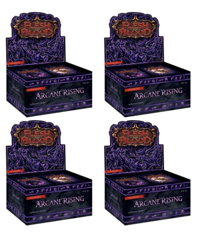 Arcane Rising Booster Box Case [Unlimited Edition]