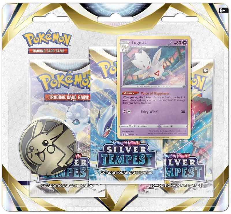 Silver Tempest 3 Pack Blister [Togetic]