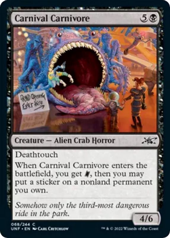 Carnival Carnivore - 68 - Common