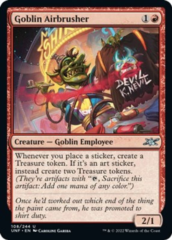 Goblin Airbrusher - 108 - Uncommon