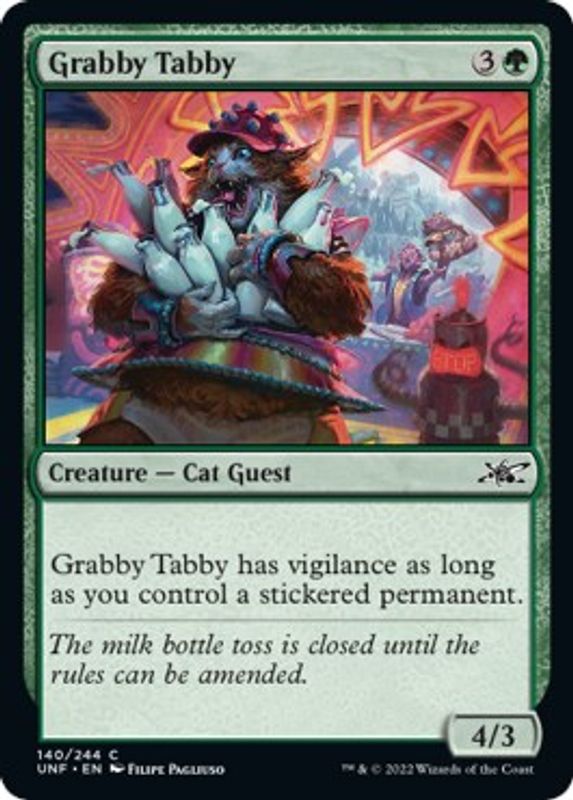 Grabby Tabby - 140 - Common