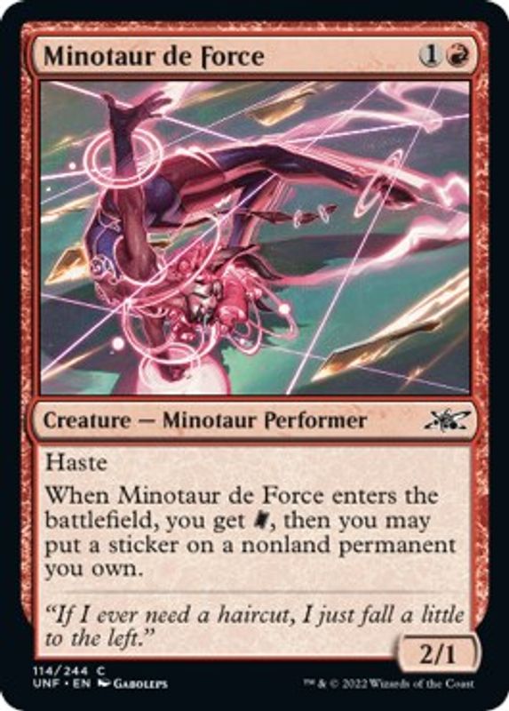 Minotaur de Force - 114 - Common