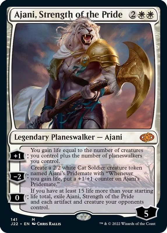 Ajani, Strength of the Pride - 141 - Mythic