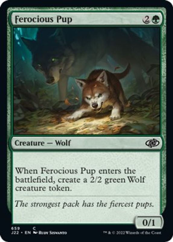 Ferocious Pup - 659 - Common