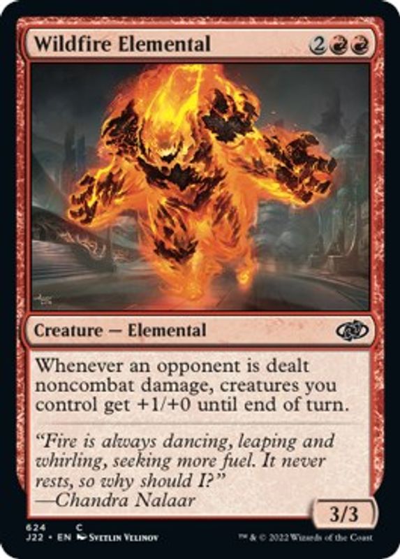 Wildfire Elemental - 624 - Common