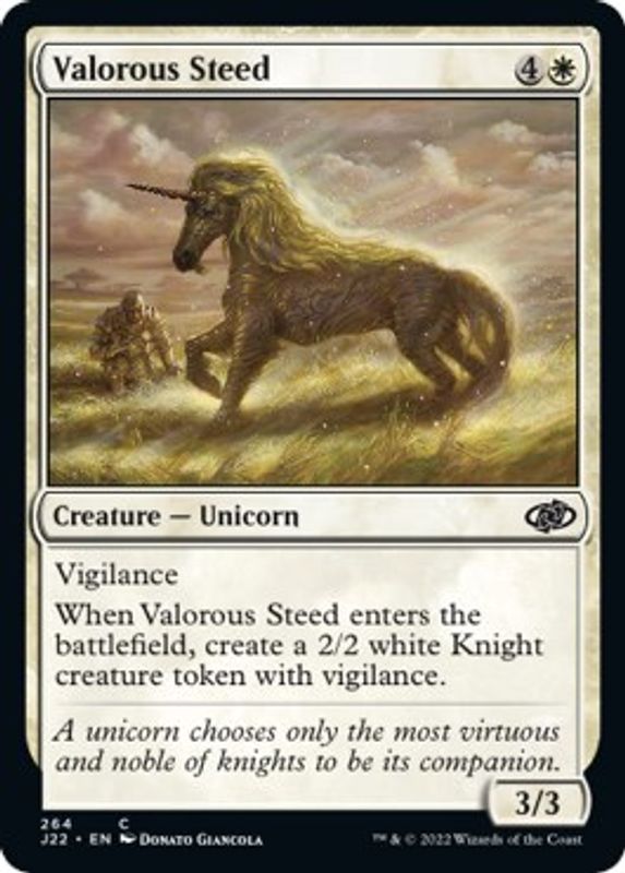 Valorous Steed - 264 - Common