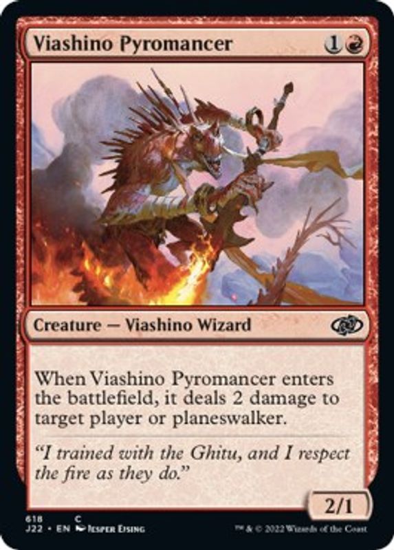 Viashino Pyromancer - 618 - Common