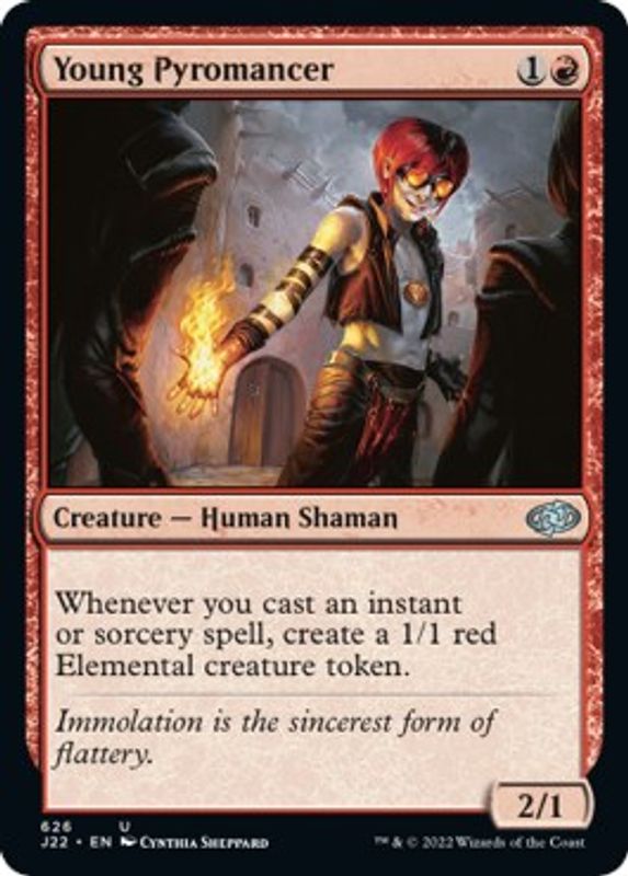 Young Pyromancer - 626 - Uncommon
