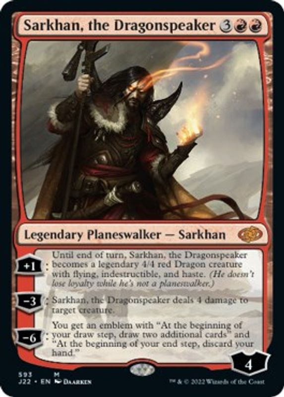 Sarkhan, the Dragonspeaker - 593 - Mythic