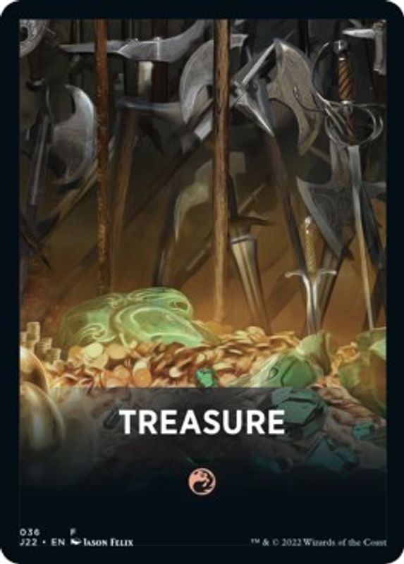 Treasure Theme Card - 36 - Token