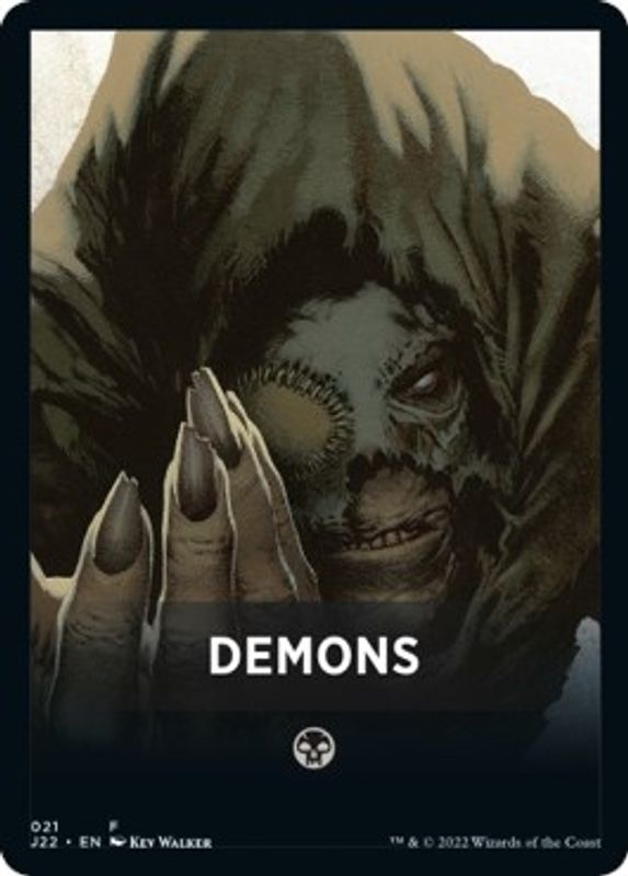 Demons Theme Card - 21 - Token