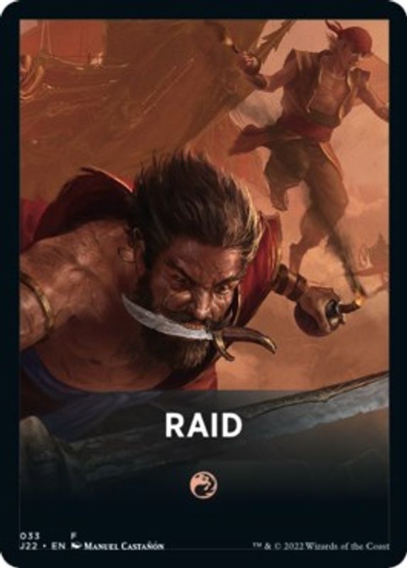 Raid Theme Card - 33 - Token