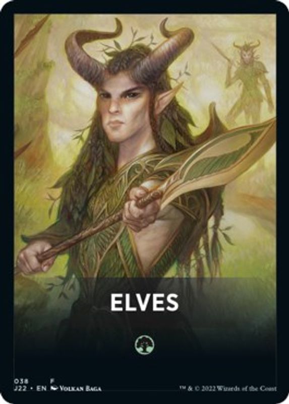 Elves Theme Card - 38 - Token