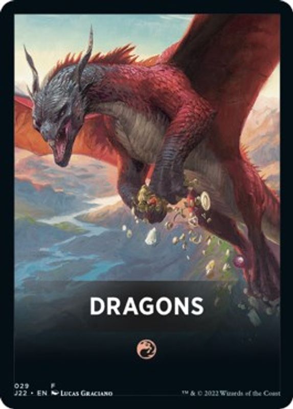 Dragons Theme Card - 29 - Token