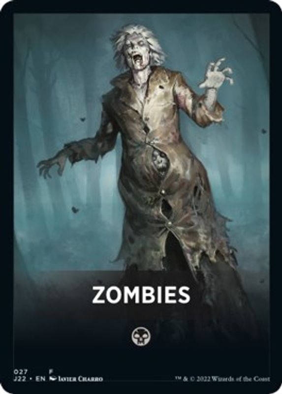 Zombies Theme Card - 27 - Token