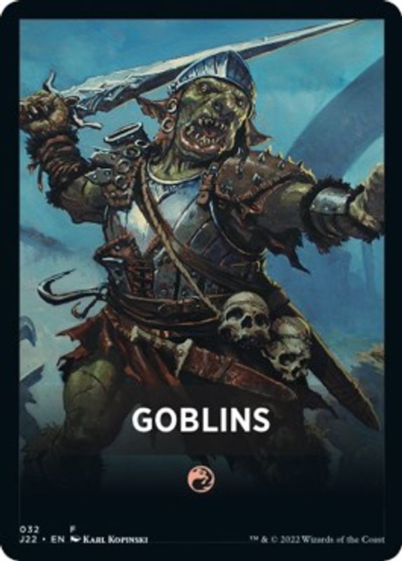 Goblins Theme Card - 32 - Token
