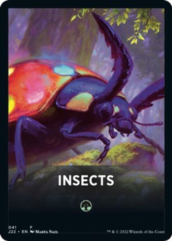 Insects Theme Card - 41 - Token