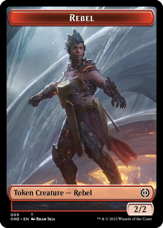 Rebel // The Hollow Sentinel Double-sided Token - Token