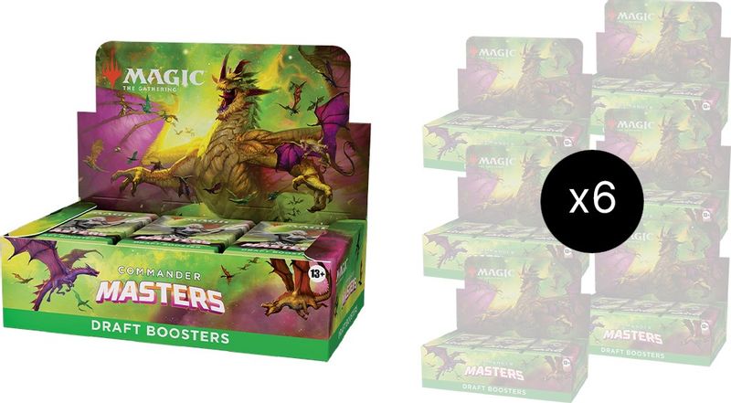 Commander Masters - Draft Booster Box Case