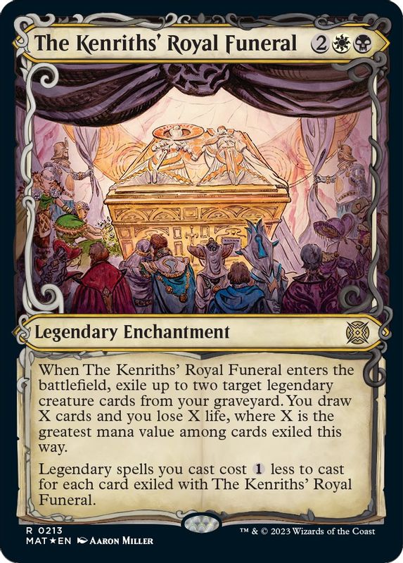 The Kenriths' Royal Funeral (Halo Foil) - 213 - Rare