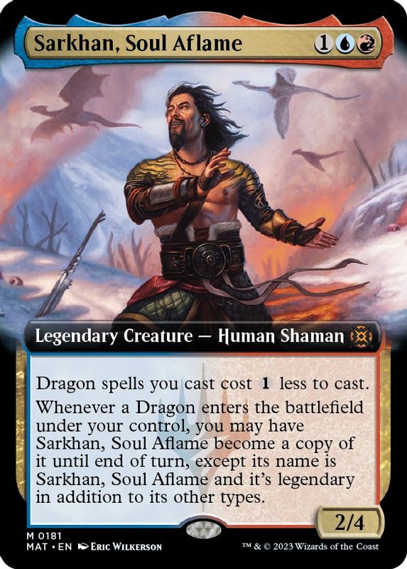 Sarkhan, Soul Aflame (Extended Art) - 181 - Mythic