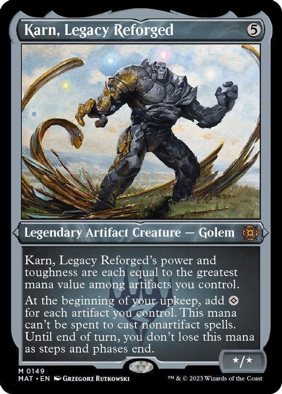 Karn, Legacy Reforged (Foil Etched) - 149 - Mythic
