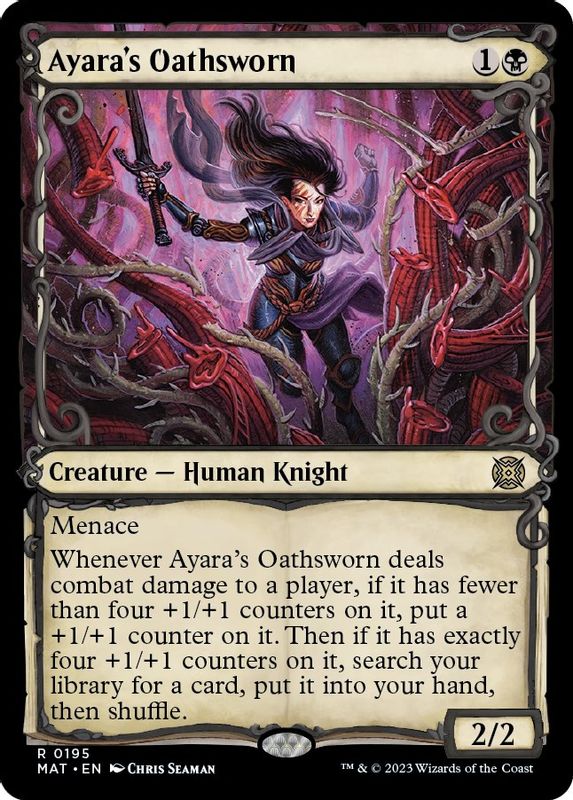 Ayara's Oathsworn (Halo Foil) - 195 - Rare