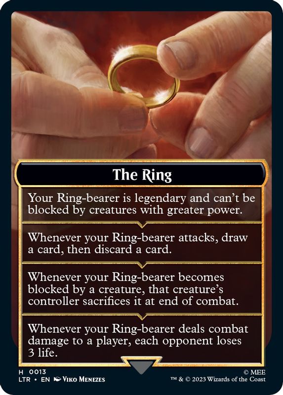 The Ring Helper Card - 13 - Token