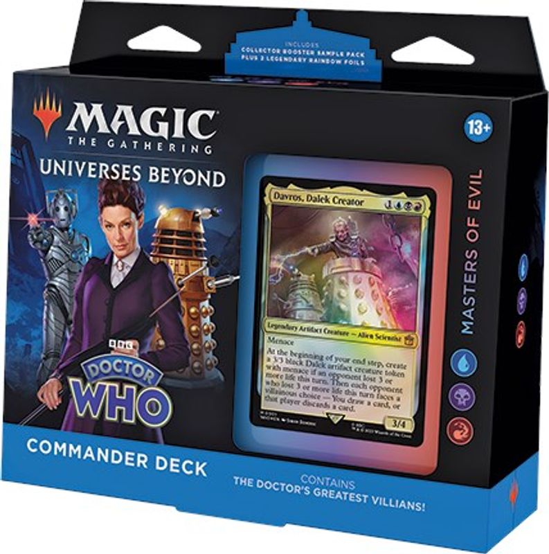 Universes Beyond: Doctor Who - Masters of Evil Commander Deck