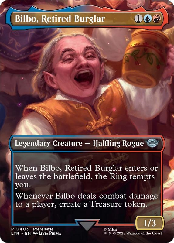 Bilbo, Retired Burglar (Borderless) - 403 - Uncommon