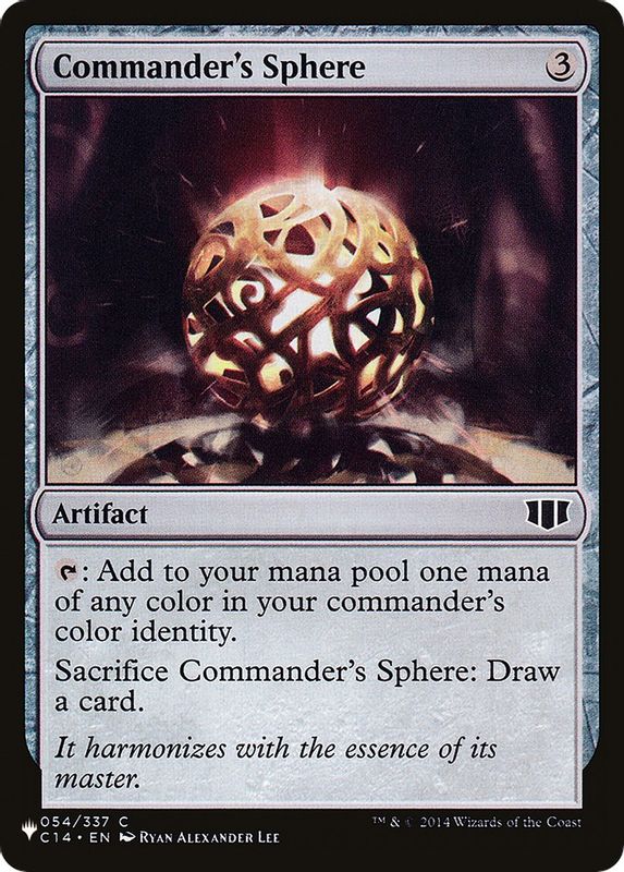 Commander's Sphere - 54 - Common