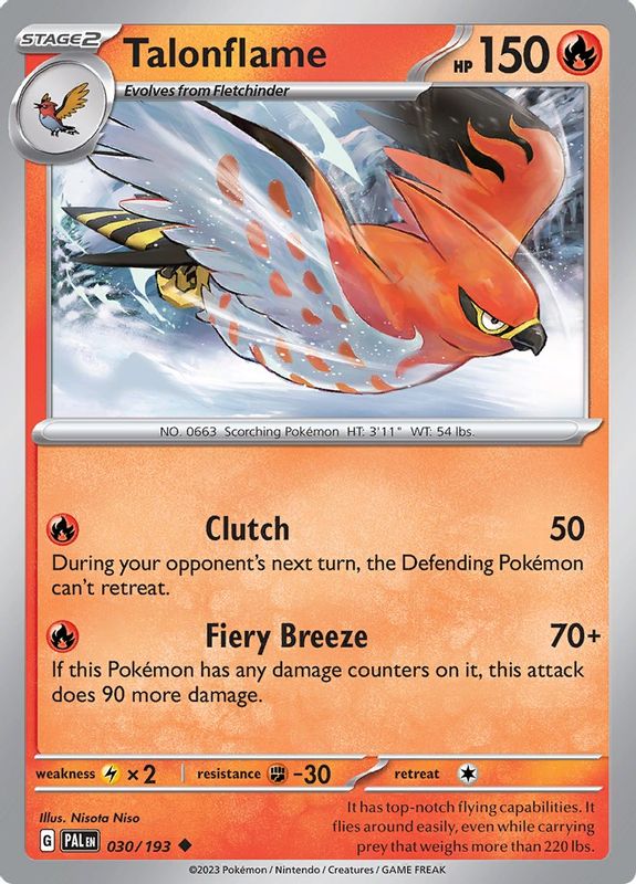Talonflame - 030/193 - Uncommon