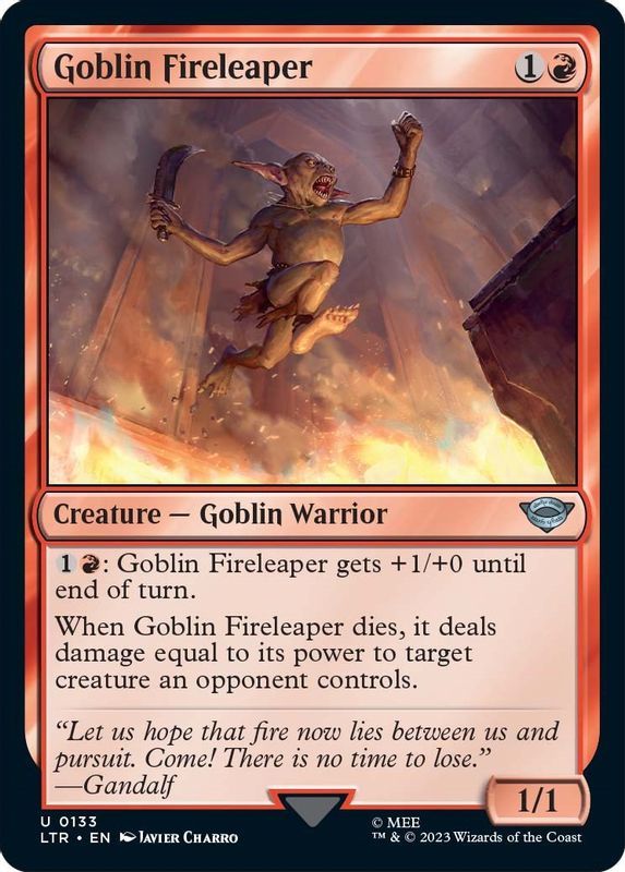 Goblin Fireleaper - 133 - Uncommon