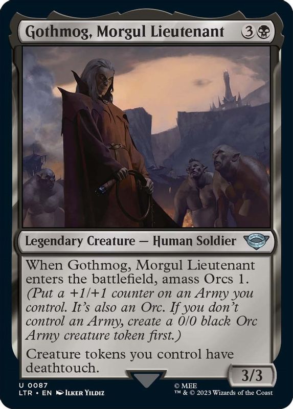 Gothmog, Morgul Lieutenant - 87 - Uncommon