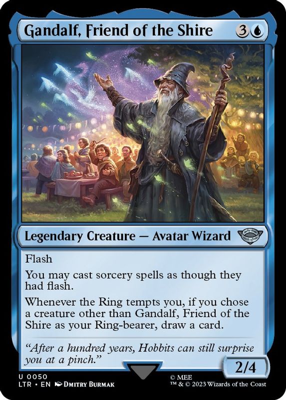 Gandalf, Friend of the Shire - 50 - Uncommon